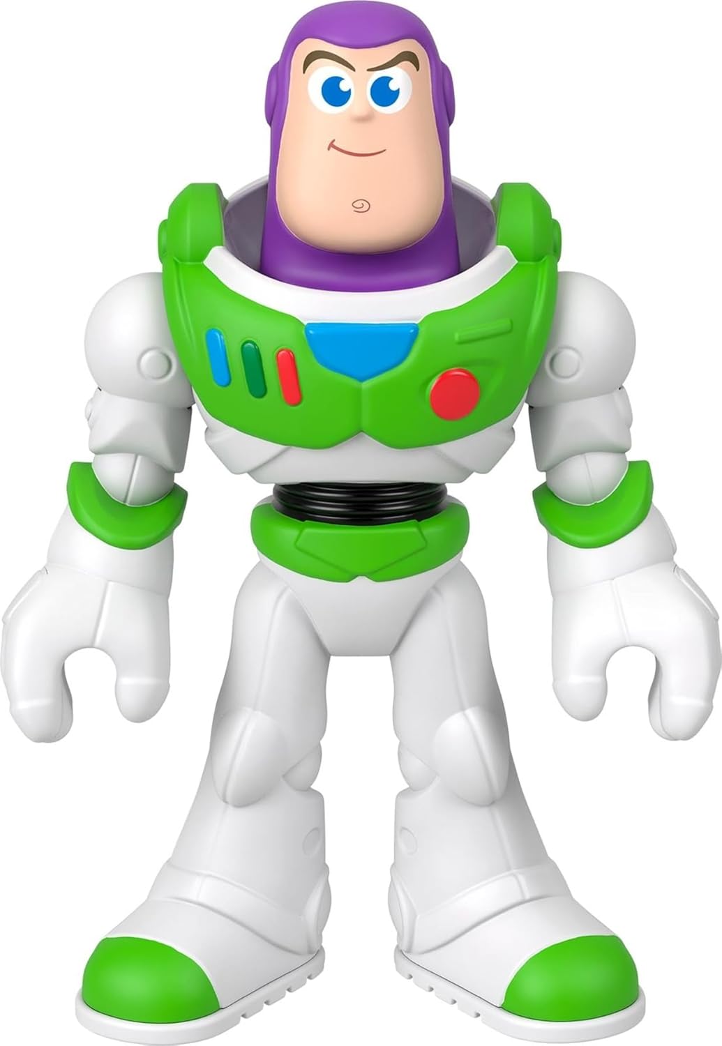 Fisher-Price Figura de ação Buzz Lightyear Imaginext XL de 23 cm da, com articulação e visual icônico do filme, inspirada em Toy Story da Disney e Pixar (os personagens podem variar), JMD32