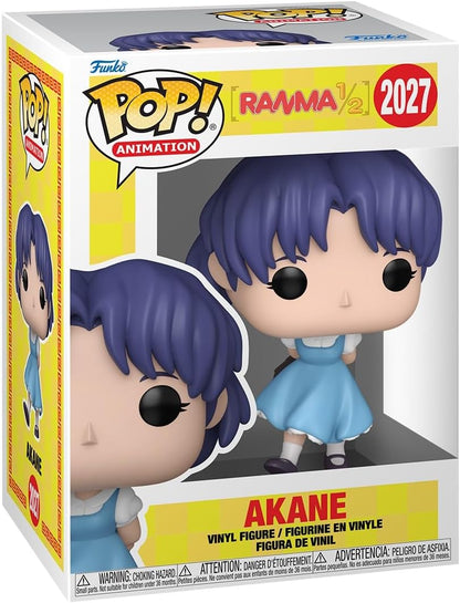 Funko Pop! Animation: R1/2- Akane - Ranma 1/2 - Figura de vinil colecionável - Ideia para presente - Produtos oficiais - Brinquedos para crianças e adultos - Fãs de anime - Figura modelo para colecionadores e exposição