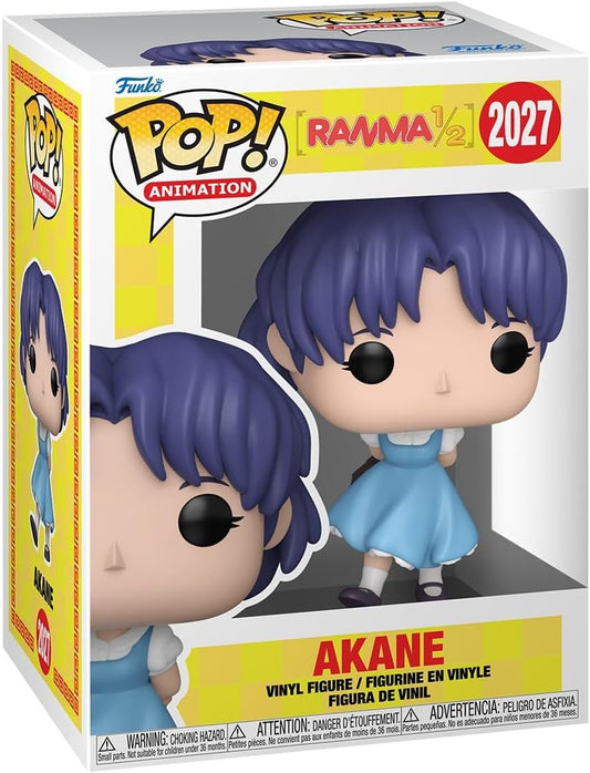 Funko Pop! Animation: R1/2- Akane - Ranma 1/2 - Figura de vinil colecionável - Ideia para presente - Produtos oficiais - Brinquedos para crianças e adultos - Fãs de anime - Figura modelo para colecionadores e exposição