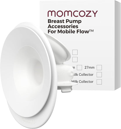 Momcozy Mobile Flow | 27 mm M9 oppgraderingsflens, originale reservedeler til brystpumpe, 1 enhet
