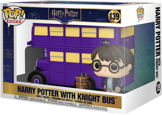 Funko Pop! Ride Super Deluxe: Harry Potter - Nôitibus Noturno - Figura de Vinil Colecionável - Ideia para Presente - Produtos Oficiais - Brinquedos para Crianças e Adultos - Fãs de Cinema - Figura Modelo para Colecionadores e Exibição
