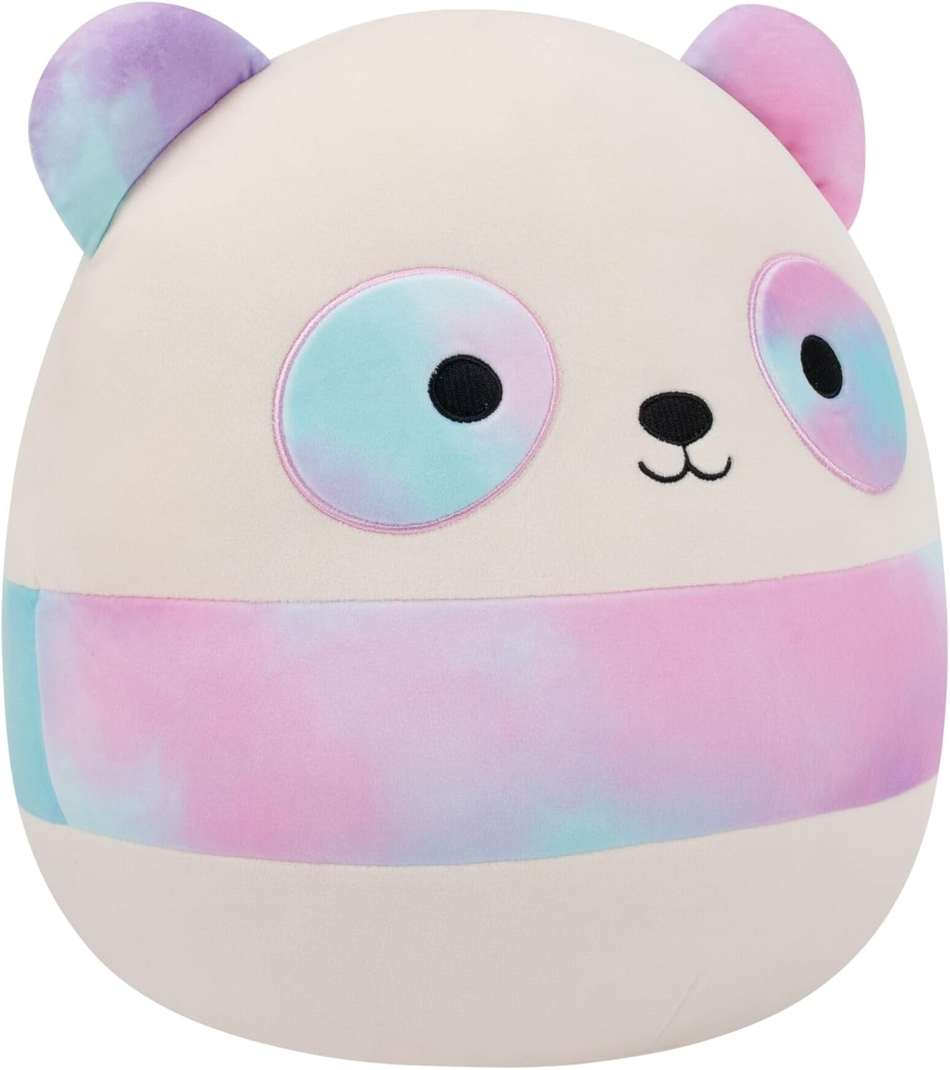 Squishmallows Original de 12 polegadas – Jonah, o Panda Tie-Dye Roxo e Rosa | Pelúcia Oficial Jazwares (Tamanho Médio)
