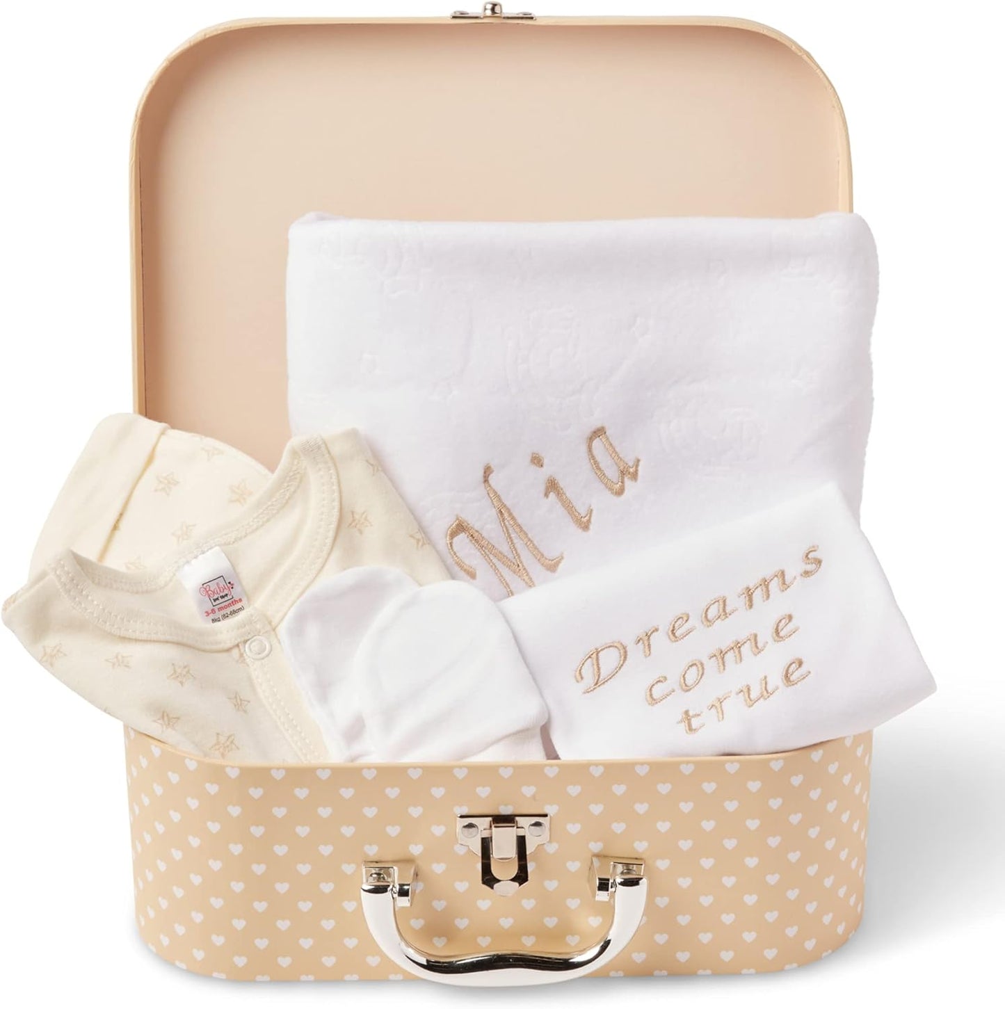 Ellabellaboo Presentes personalizados para bebês meninos - Presentes para recém-nascidos, Conjunto de presentes personalizados para bebês - Presentes para recém-nascidos