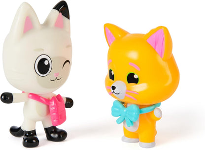 Gabby's Dollhouse: O Filme, Figuras de Brinquedo Pandy Paws e Chumsley com 2 Acessórios, Brinquedos Infantis para Meninas e Meninos a partir de 3 Anos