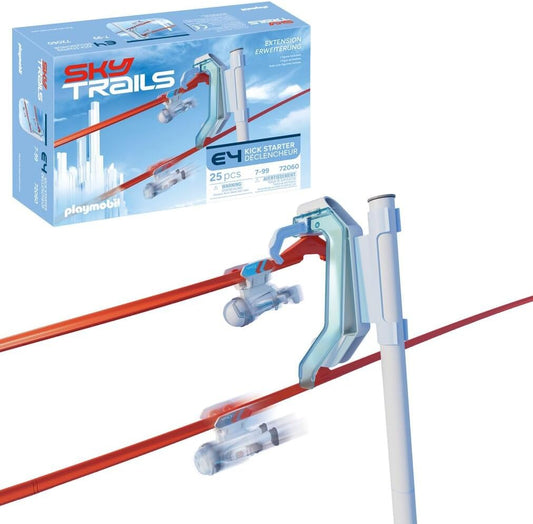 Sky Trails no céu | Chute inicial | Doppelstart automático para sequências paralelas | Crianças perfeitas para crianças a partir de 7 anos | 72060