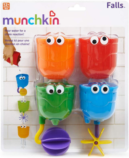 Munchkin Brinquedo de banho Falls com ventosas, multicolorido