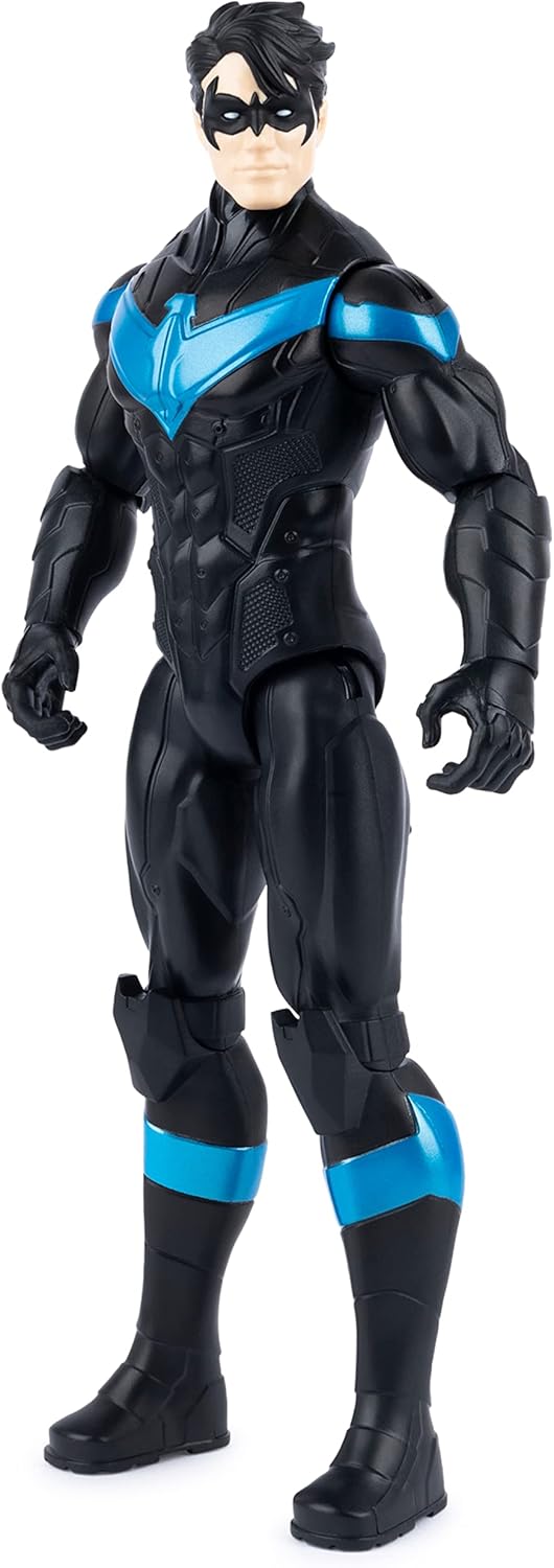 DC Comics, boneco de ação Stealth Armor Nightwing de 30 cm, brinquedos infantis para meninos e meninas a partir de 3 anos