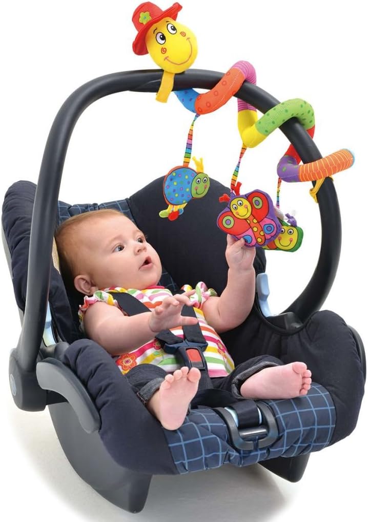 Galt Toys, Wiggly Worm, brinquedo para berço e carrinho de bebê, idades 0 meses ou mais