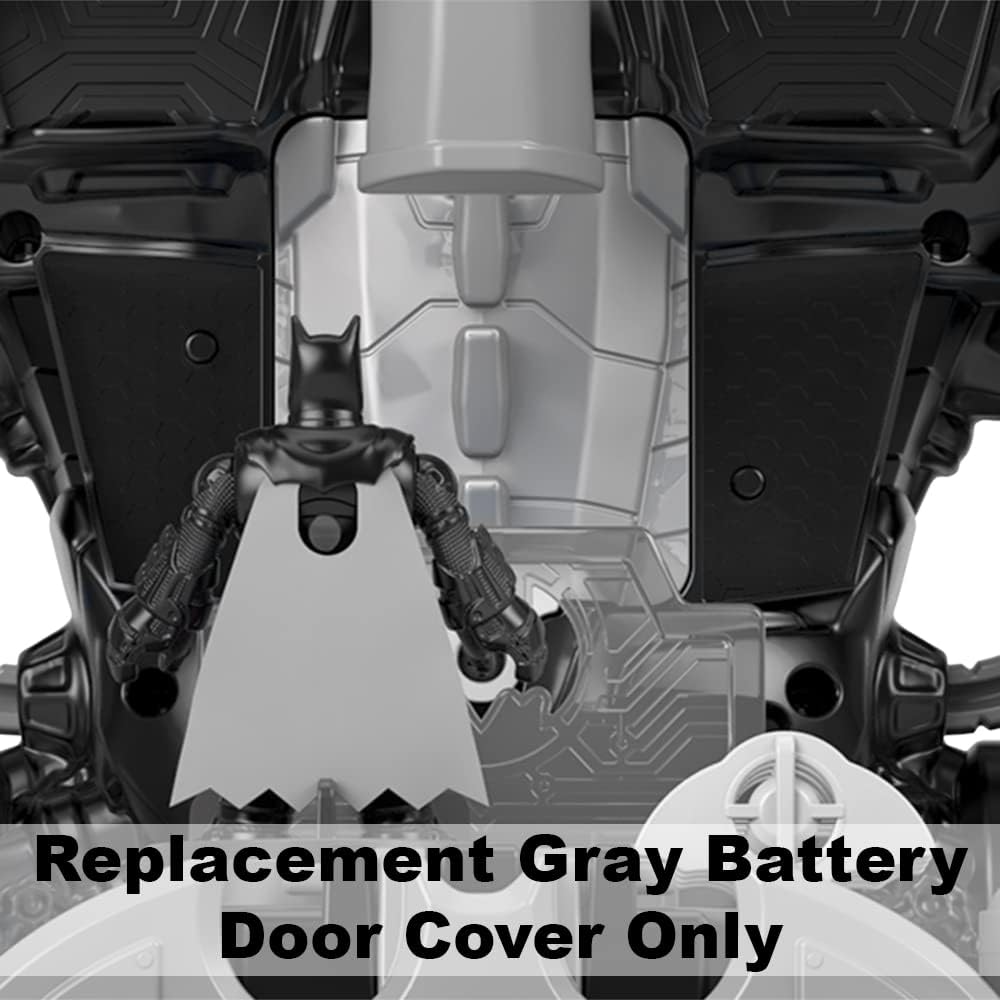 Imaginext Peça de reposição para o playset DC Super-Friends Bat-Tech Batbot ~ GWT23 - Tampa cinza da porta da bateria