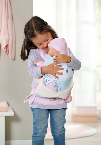 Baby Annabell Active Baby Carrier 710463 - Doll Carrier with Adjustable Belt System for Dolls up to 43cm - Suitable for Children from 3 Years Old