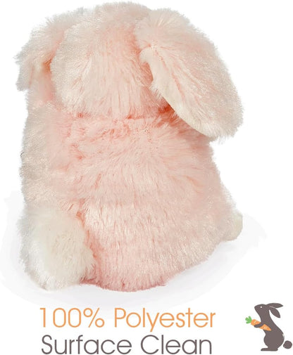 BUNNIES BY THE BAY Coelhinho Rosa da Wee Friends Petal | Ursinho de Pelúcia Coelhinho Rosa | Pelúcia Super Macia | 18cm de Altura | Brinquedo de Pelúcia para Bebê | O Primeiro Presente de Pelúcia Perfeito para Bebê