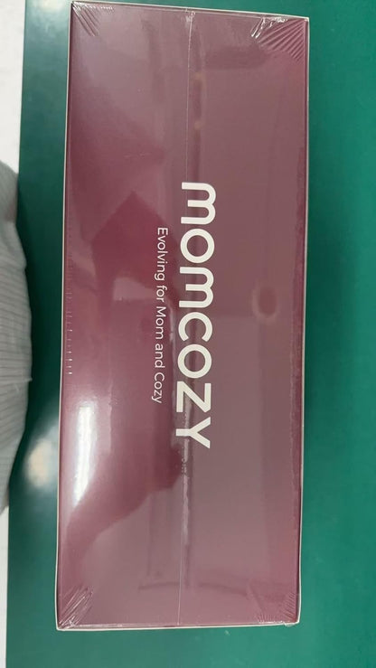 Bomba tira-leite Momcozy M6, estilo móvel, com viva-voz, bomba de amamentação vestível, ritmo ideal para mais leite, flange DoubleFit, mais adequada e discreta com 3 modos e 9 níveis, 24 mm (2 unidades, vermelho aconchegante)