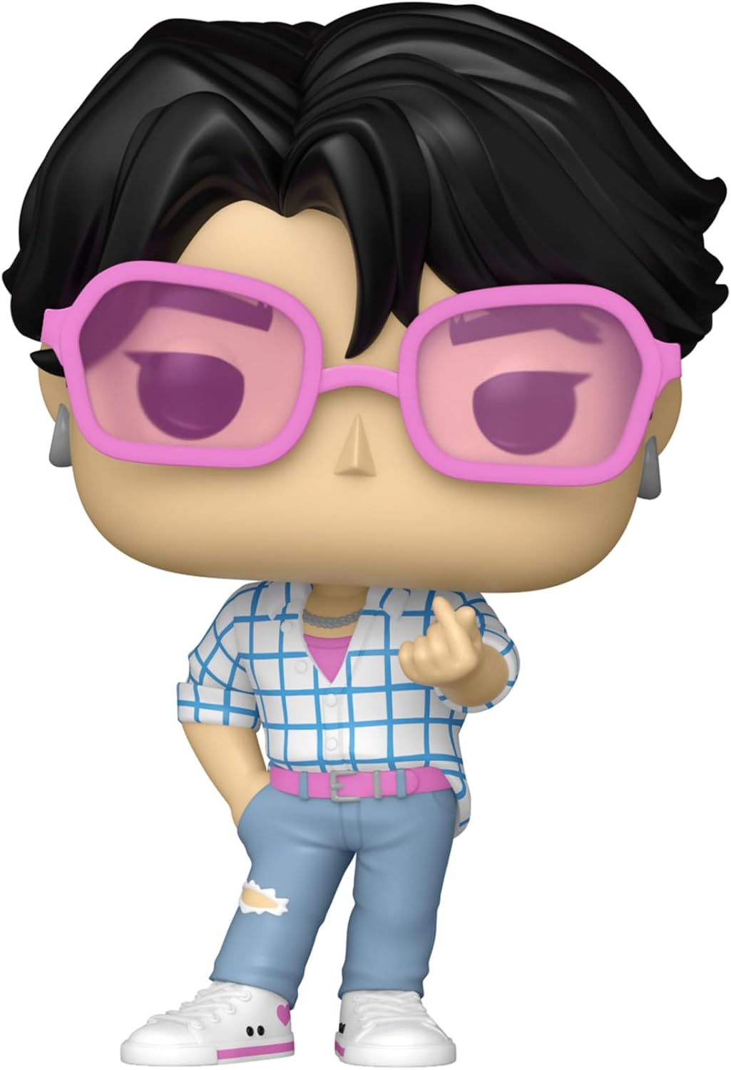 Funko Pop Animation: KPop Demon Hunters - Jinu - Probabilidades de 1-6 para a variante rara de Chase - Figura de vinil colecionável - Ideia para presente - Produtos oficiais - Brinquedos para crianças e adultos