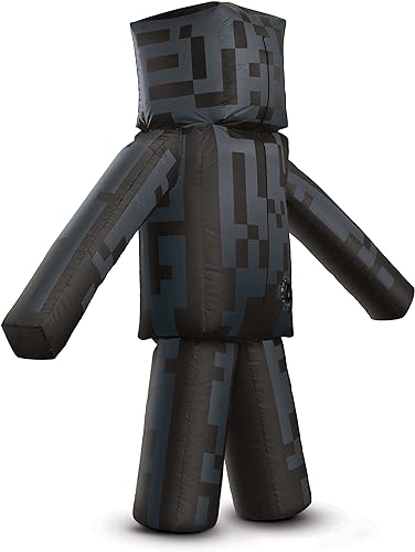 DISGUISE Fantasias oficiais de Enderman Minecraft para crianças, fantasias infláveis de Halloween para crianças em tamanho único