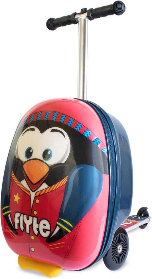 FLYTE 18" Midi Mala & Patinete - Perry O Pinguim