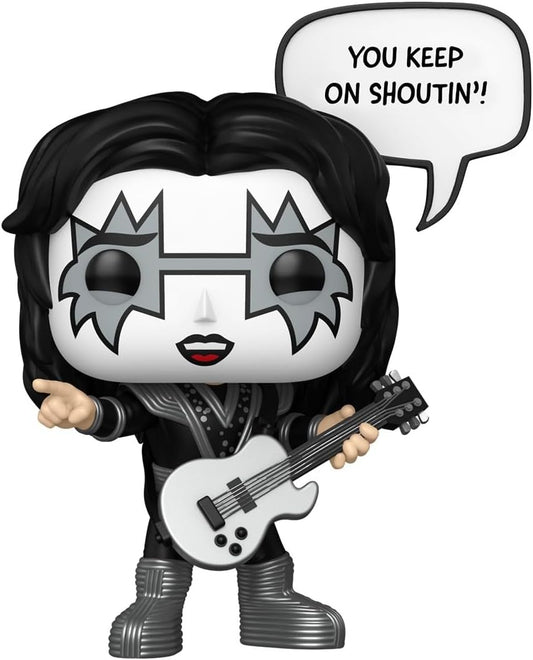Funko Pop! Sayings: The Spaceman - (R&R All Night) - KISS - Figura de vinil colecionável - Ideia para presente - Produtos oficiais - Brinquedos para crianças e adultos - Fãs de música - Figura modelo para colecionadores e exposição