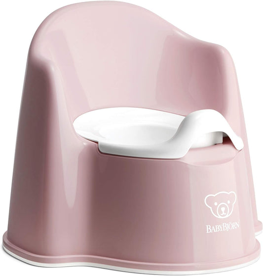 BabyBjörn  Cadeira potty, rosa pó/branco