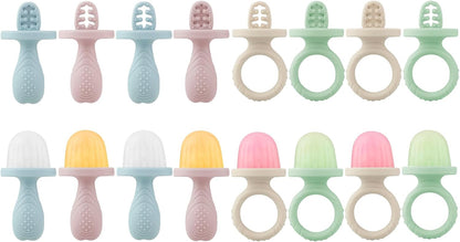 PandaEar Conjunto de 2 Formas de Silicone para Picolé para Crianças, Formas Mini para Picolé de Leite Materno, Forma para Picolé com Palitos e 8 Cavidades, Livre de BPA