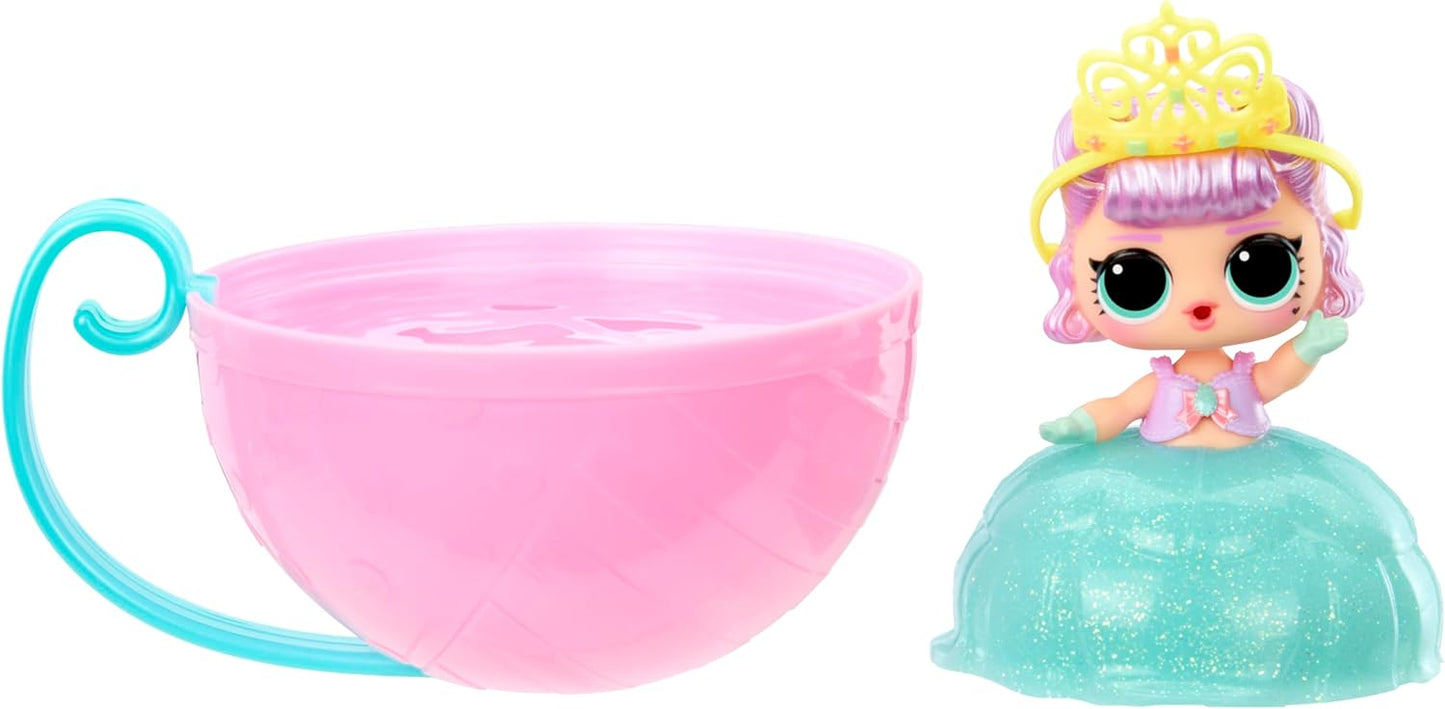 L.O.L. Surprise! Princesas Tots - Inclui 1 boneca, embalagem surpresa, vem com 2 cores para criar um vestido de princesa, colecione todas as 8 bonecas.