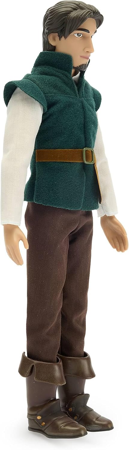 Disney Boneco Clássico Oficial Flynn da Store para Crianças – Enrolados (Rapunzel) – 32 cm – Brinquedo Totalmente Articulado – Indicado para Maiores de 3 Anos