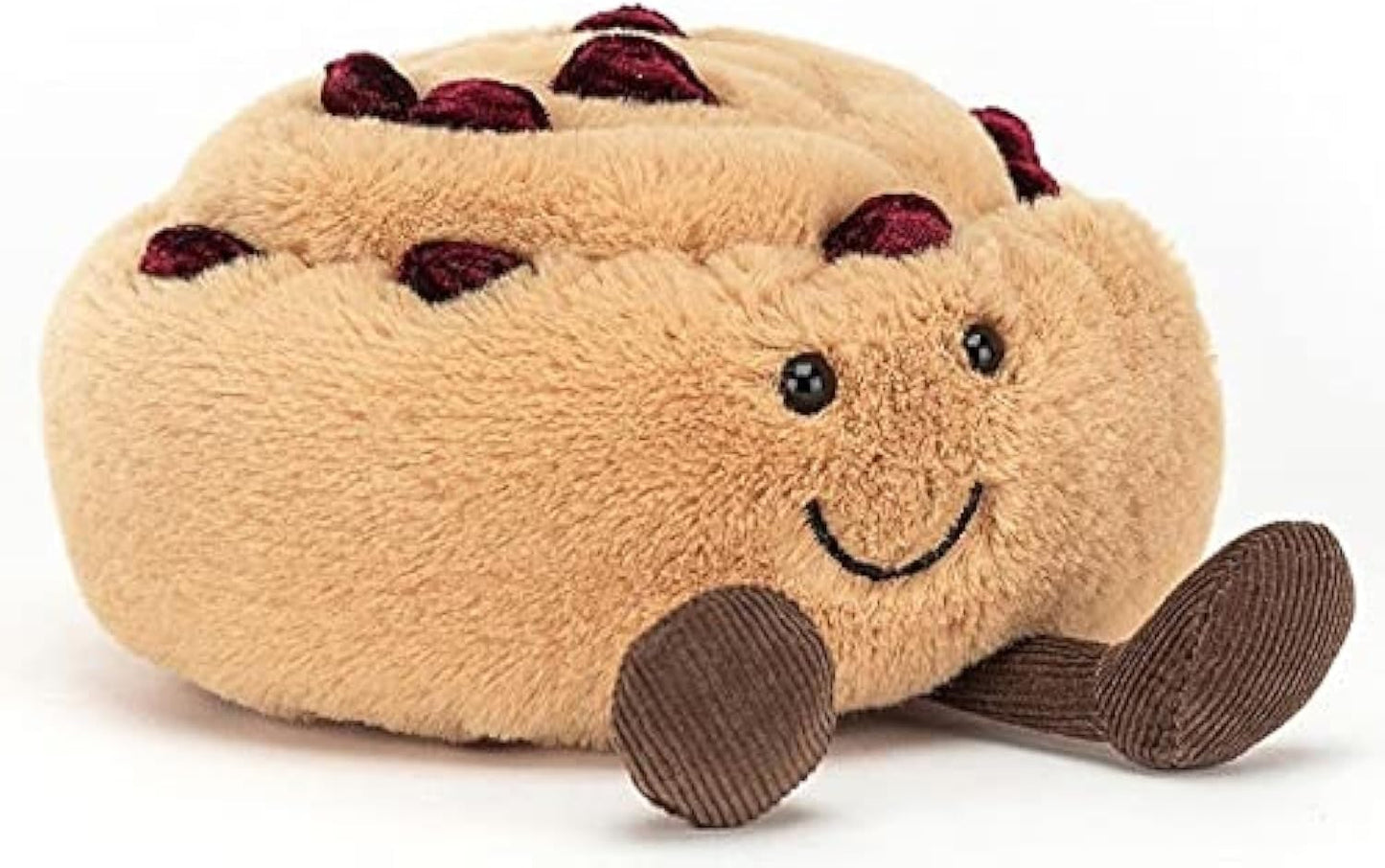 Jellycat Decoração de pelúcia colecionável Amuseable Pain Au Raisin