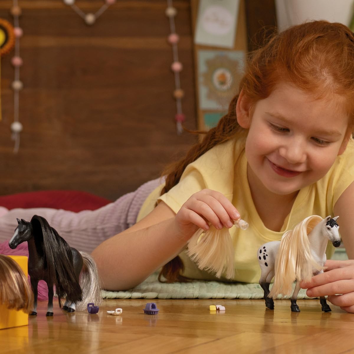 Schleich 42649 HORSE CLUB Sofia's Beauties Haare Beauty Horses Acessório preto para maiores de 7 anos