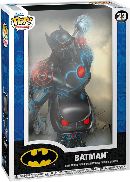 Funko Pop! Capa de quadrinhos DC – Batman: Máquina Assassina - Figura colecionável de vinil - Ideia para presente - Produtos oficiais - Brinquedos para crianças e adultos - Fãs de desenhos animados - Figura modelo para colecionadores e exposição