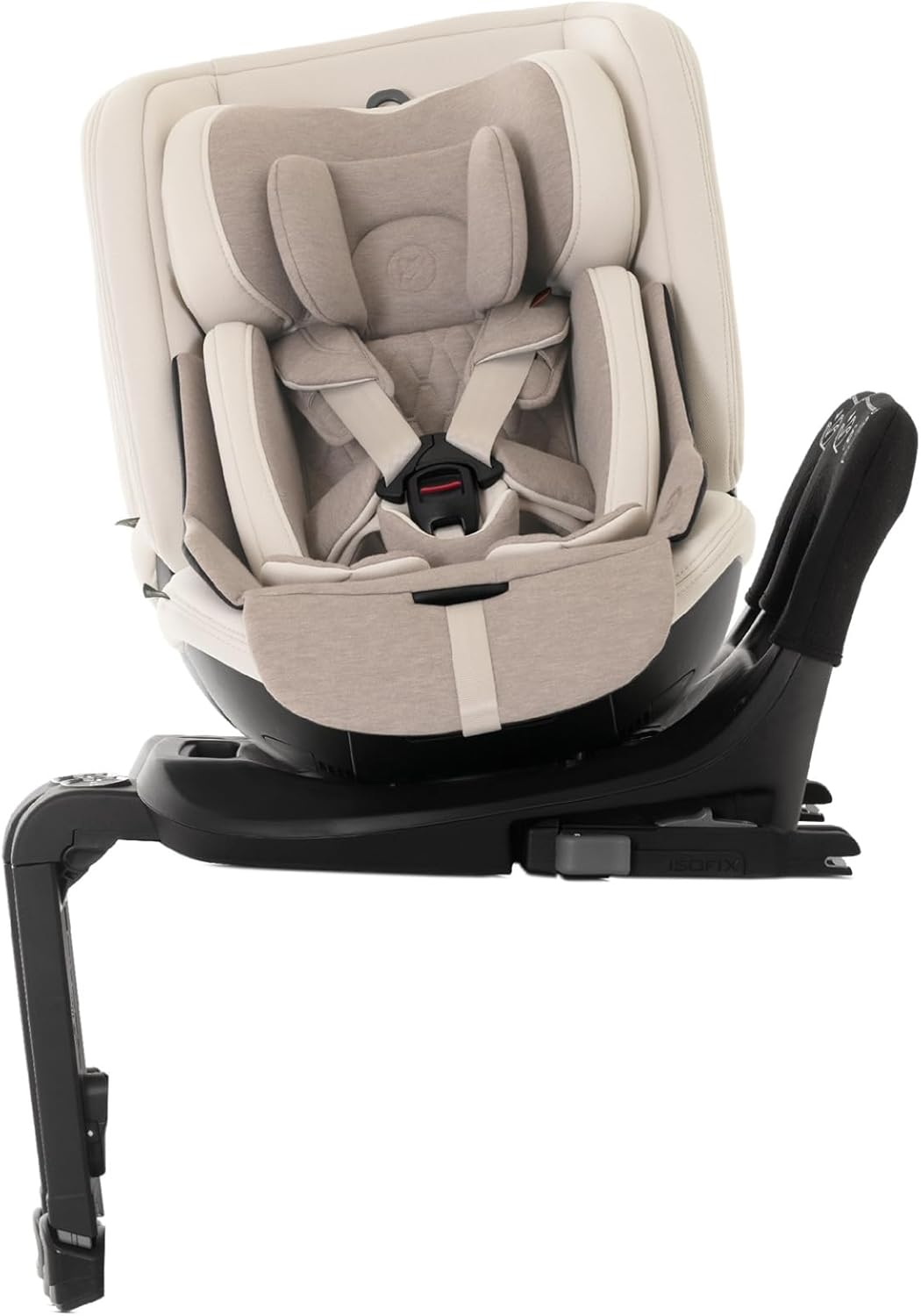 Silver Cross Cadeira auto Motion All Size 2 360 - Recém-nascido a 12 anos - Cadeira auto Isofix - Cinto de segurança de 5 pontos - Rotação 360° - Amêndoa