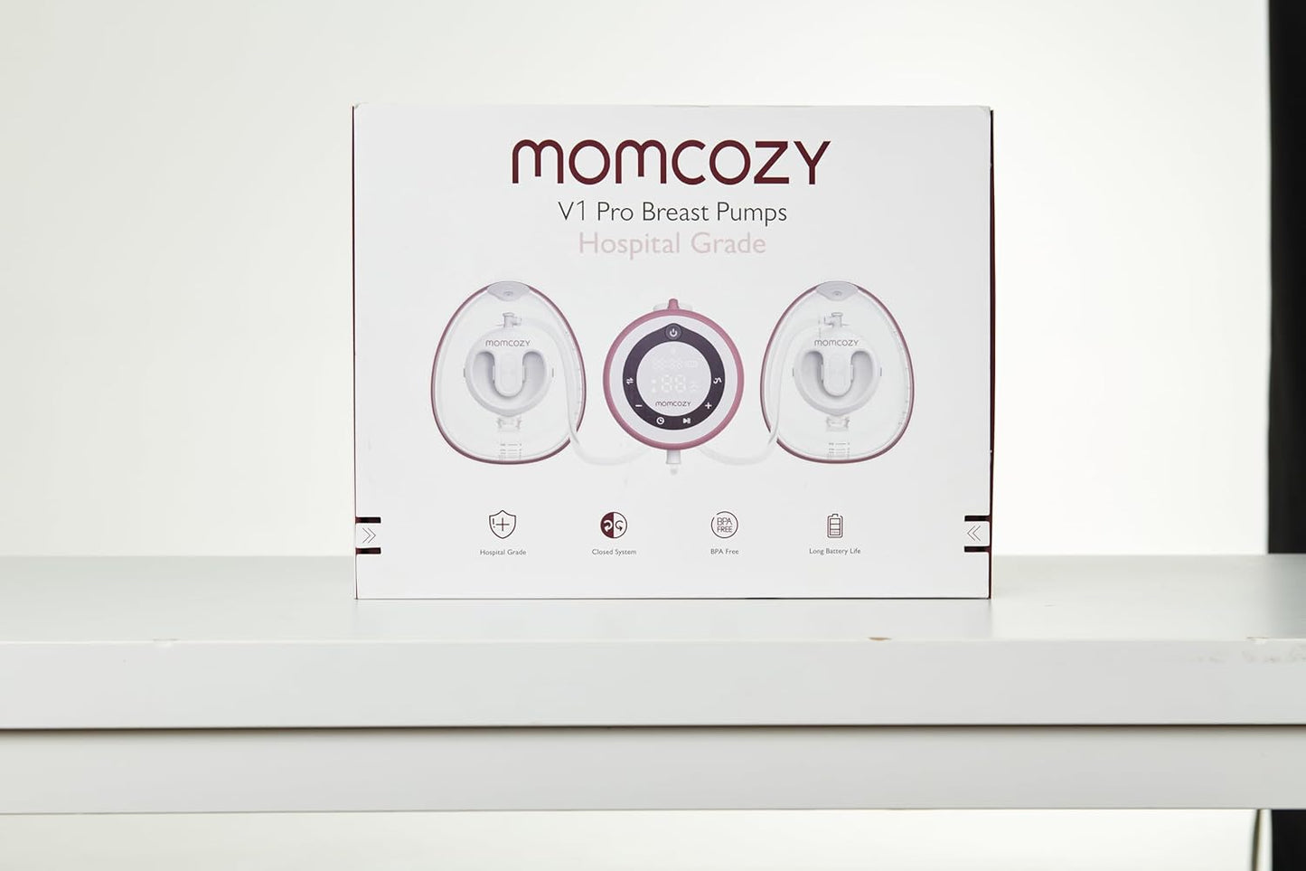 Momcozy Válvulas Duckbill somente para Momcozy V1/V2. Acessórios de substituição para bomba tira leite Momcozy V1/V2 original, pacote com 2