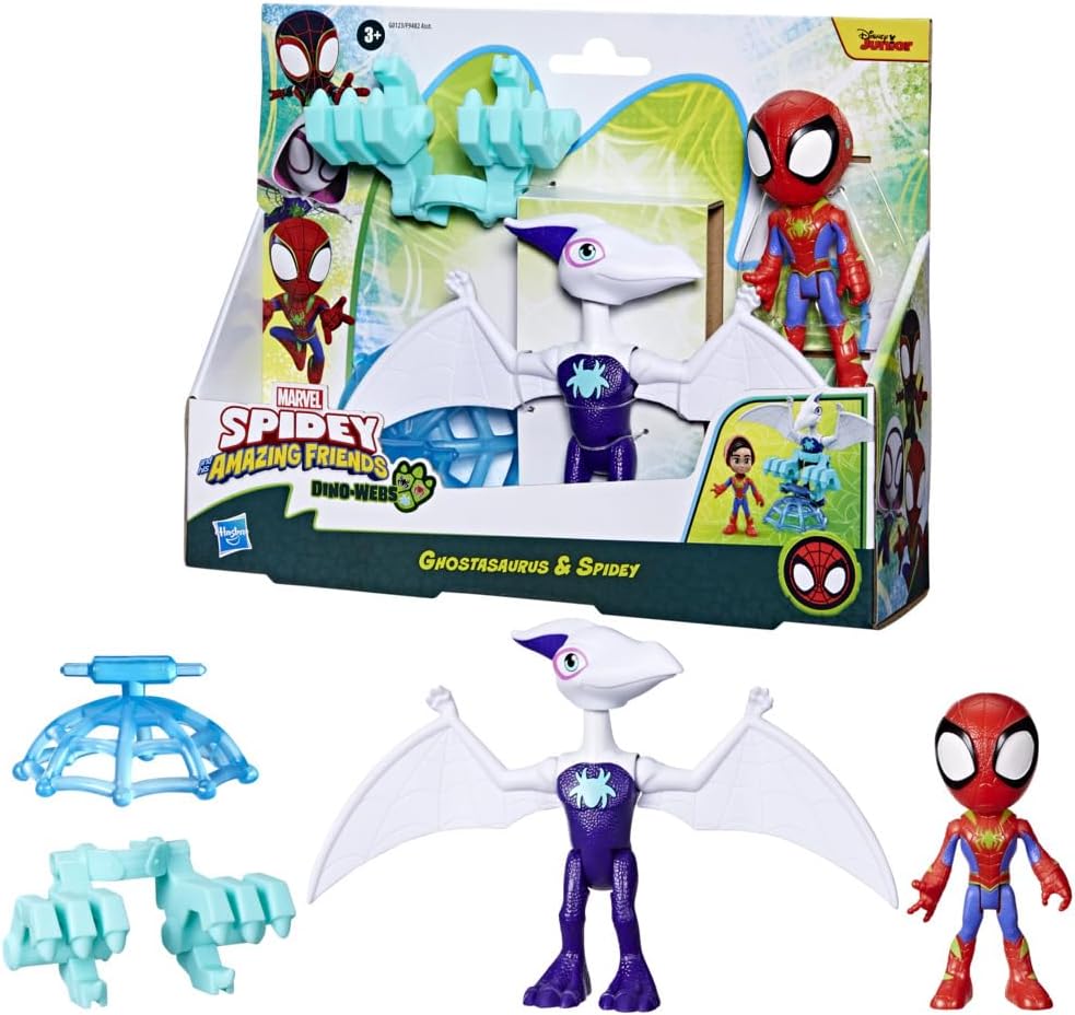Marvel Spidey e Seus Amigos Espetaculares Hasbro – Acessório de Dinossauro do Spidey
