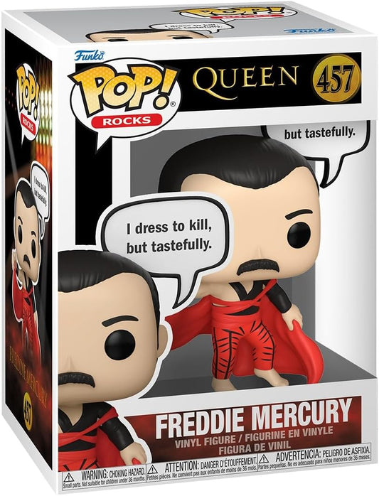 Funko Pop! Sayings: Freddie Mercury - Queen - Collectable Vinyl Figure - Gift Idea - Official Merchandise - Toys for Kids & Adults - Music Fans - Model Figure for Collectors and Display