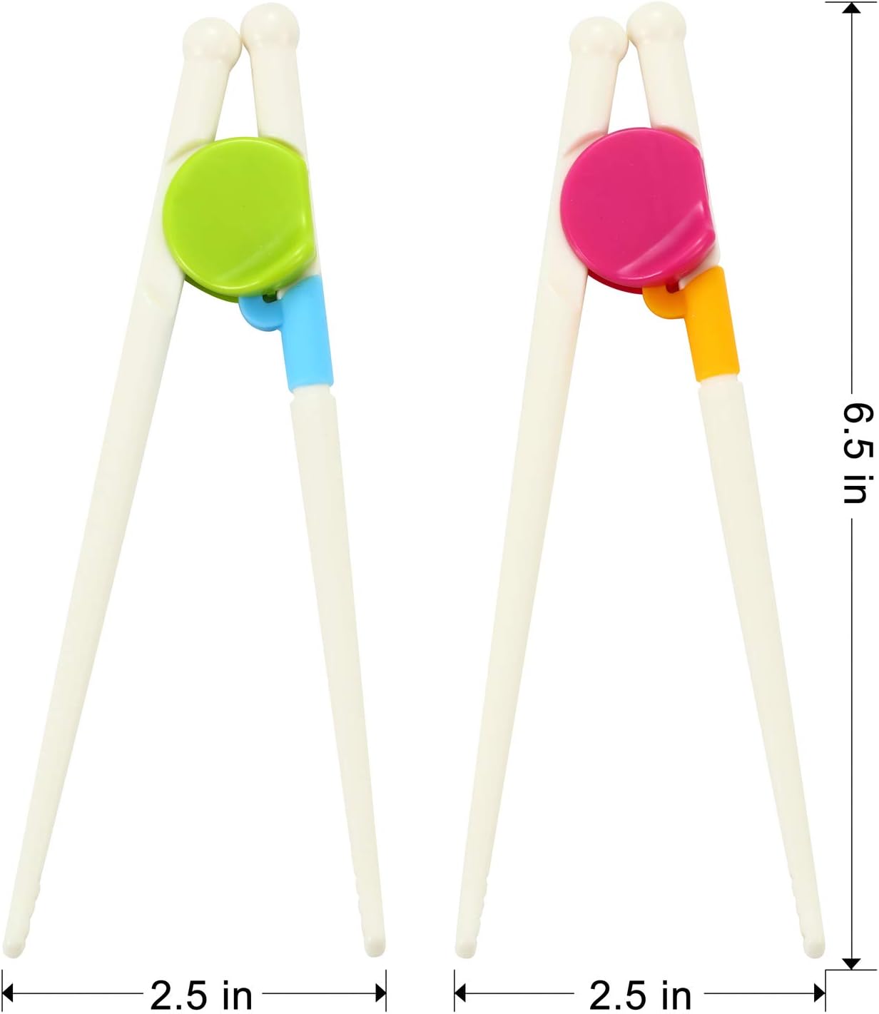 PandaEar Hashis de treinamento para crianças e adultos (pacote com 2)