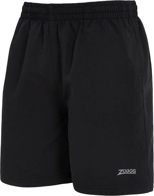 Zoggs Shorts de natação para meninos, shorts de natação relaxados e confortáveis, shorts de natação Zoggs de longa duração, shorts de natação multicoloridos para meninos, shorts infantis