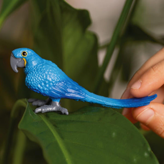 Schleich 14859 WILD LIFE Estatueta de Arara-azul-grande para maiores de 3 anos, preta