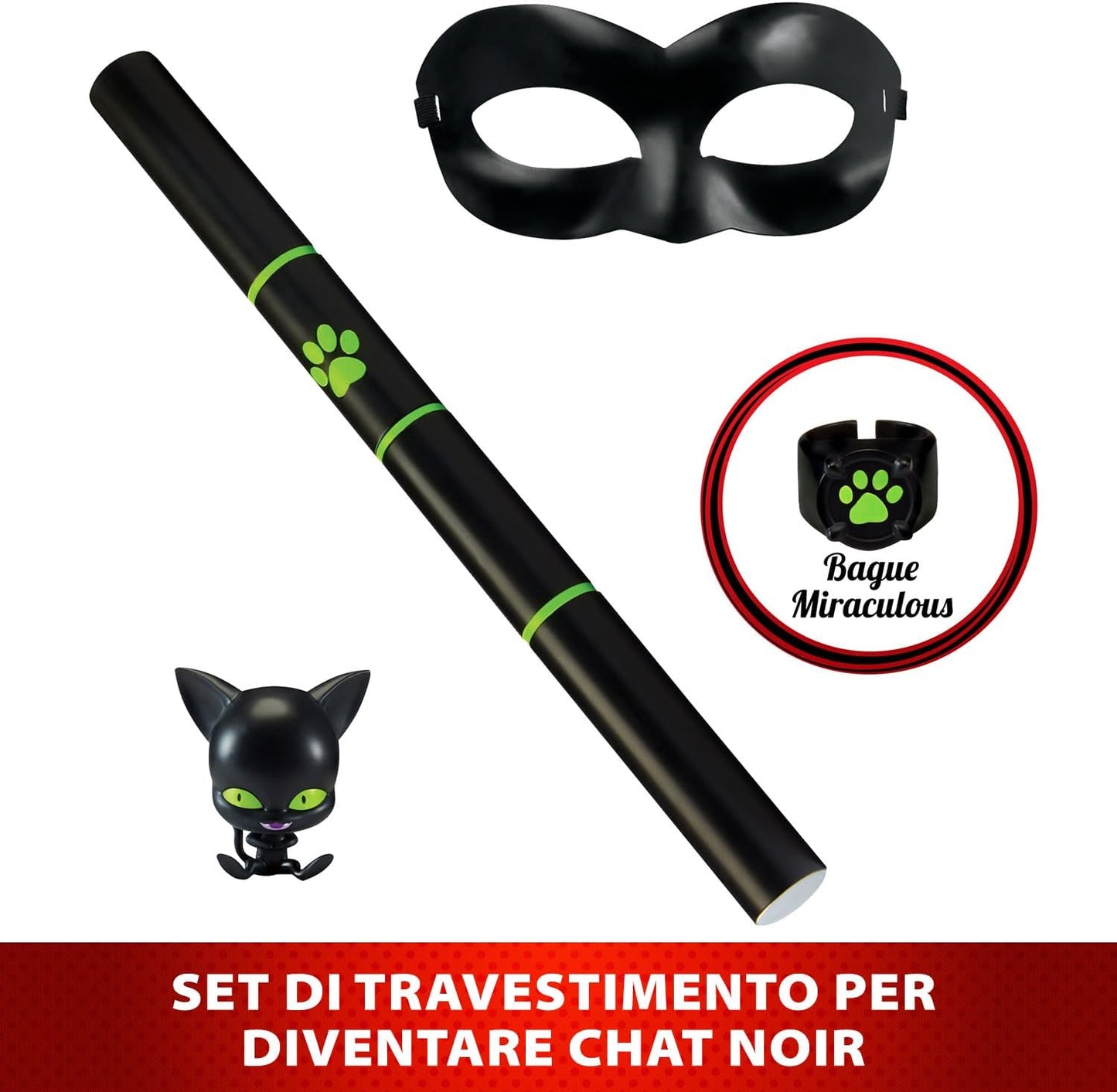 Miraculous P50603 - Noir fantasia para crianças