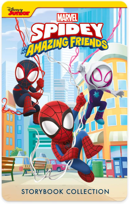 Yoto Marvel: Coleção de Livros de Histórias do Homem-Aranha e Seus Incríveis Amigos – Cartão de Áudio Infantil para Uso com o Player & Mini, Dispositivo de Áudio Tudo-em-Um, Ouça sem Telas com Histórias Divertidas para Brincar, Dormir e Viajar