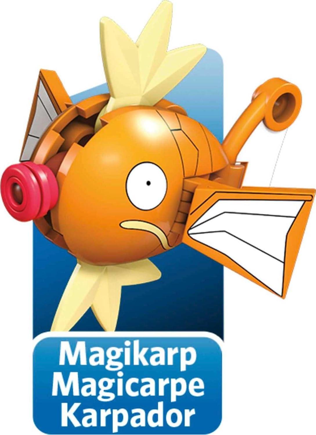MEGA Brinquedos de Montar e Figuras de Ação Pokémon, Pacote Poké Bola com Pikachu, Magikarp, Cubone, Zubat e 5 Poké Bolas Diferentes, GHP85