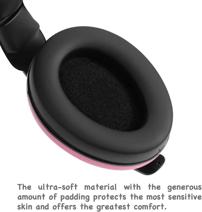 PandaEar Protetores auriculares infantis para bebês e crianças - Fones de ouvido com cancelamento de ruído para bebês e crianças - Protetores auriculares para autismo,