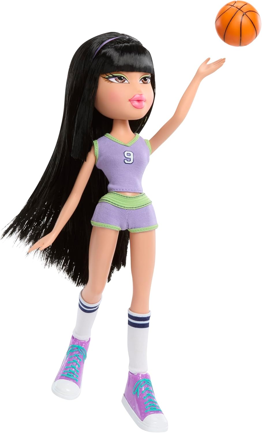 Bratz Boneca Play Sportz Jade, Moda Basquete, com Acessórios