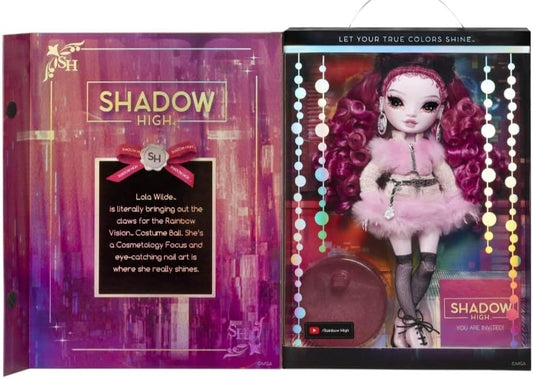 Boneca Rainbow High Rainbow Vision para Baile de Fantasia - Boneca Colecionável Fashion - 28 cm (Lola Wilde)