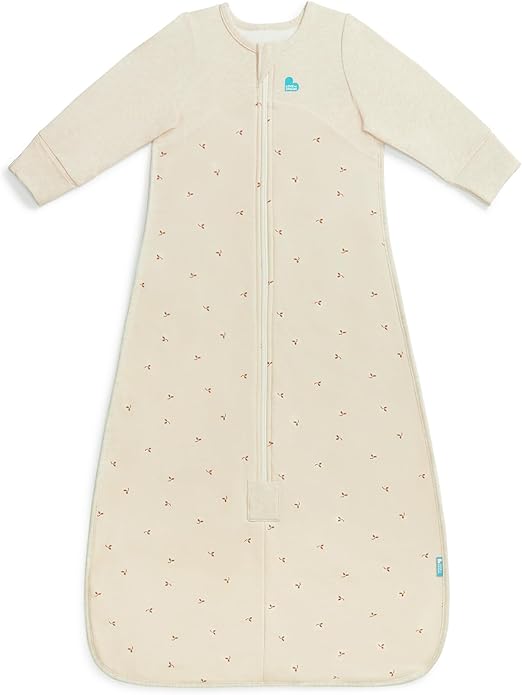 Love To Dream™ Saco de dormir | Manga comprida, cobertor vestível leve | Edredom embutido | 1,5 Tog | Ideal para uso durante todo o ano (18–22 °C) | Algodão fleece lavável à máquina e zíper duplo