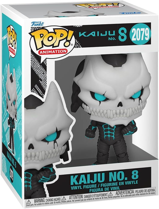 Funko Pop! Animation: Kaiju No 8 No8- KNo8-1/6 Probabilidades para a variante rara de Chase - Kaiju No 8 - Figura de vinil colecionável - Ideia para presente - Produtos oficiais - Brinquedos para crianças e adultos - Fãs de anime