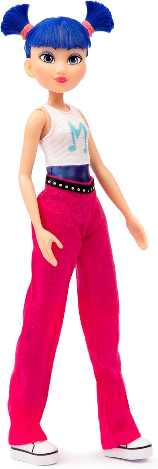 Winx Boneca Musa, Boneca Fashion, 27 cm de altura, Vestido totalmente articulado, Vestido como visto na nova série animada, Para crianças a partir de 3 anos de idade.