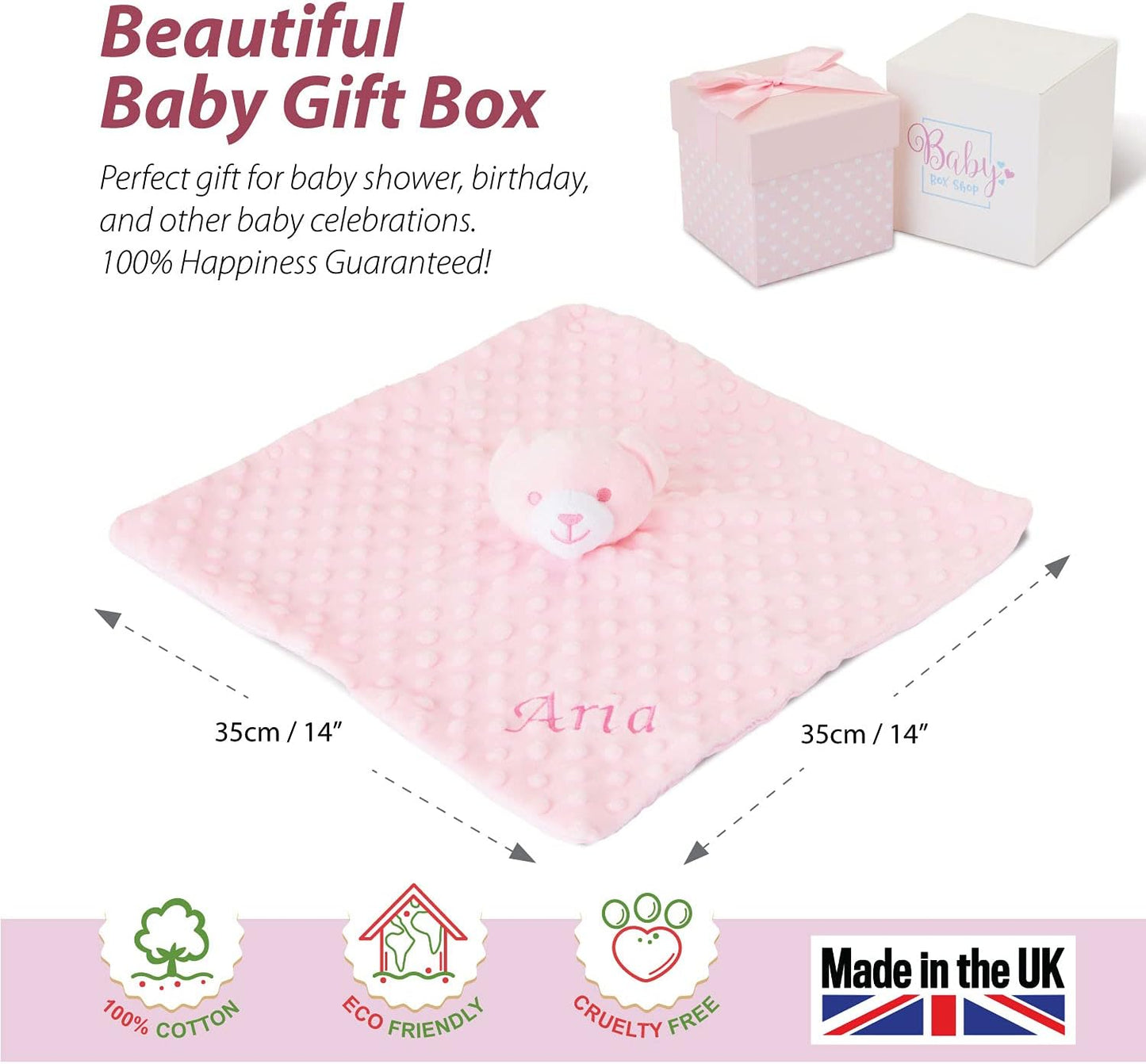 Presentes personalizados para bebês meninos - Edredom personalizado para bebês, Presentes para bebês recém-nascidos, Presentes personalizados para bebês meninos, Brinquedo para bebês meninos, Presente para recém-nascidos