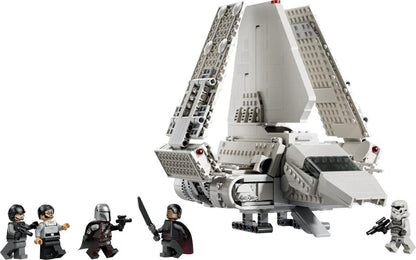 LEGO Kit de Modelo Star Wars 75459 Imperial Lambda-Class Shuttle – Inclui 5 minifiguras, incluindo Moff Gideon com o Sabre Sombrio – Presente para adolescentes a partir de 14 anos e fãs adultos de The Mandalorian