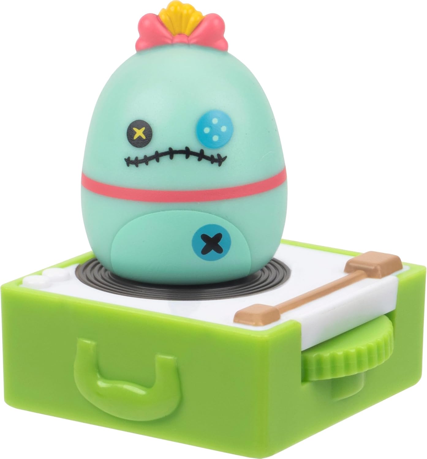 Squish-a-longs Conjunto de Brinquedo Casa da Lilo Disney Stitch inclui mini-Squish do Stitch, Jumba, Scrump e Lilo, além de acessórios
