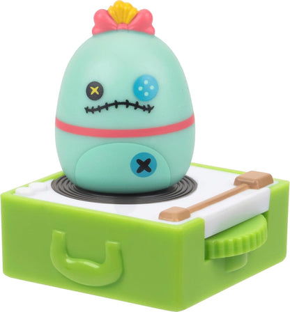 Squish-a-longs Conjunto de Brinquedo Casa da Lilo Disney Stitch inclui mini-Squish do Stitch, Jumba, Scrump e Lilo, além de acessórios