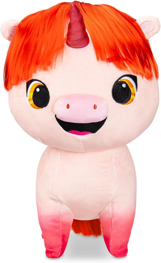 Not Quin Narwhal, Pixie Plush, Unicorn Whale, Peluche de peluche para niños, Juguetes para niñas y niños, Niños a partir de 3 años