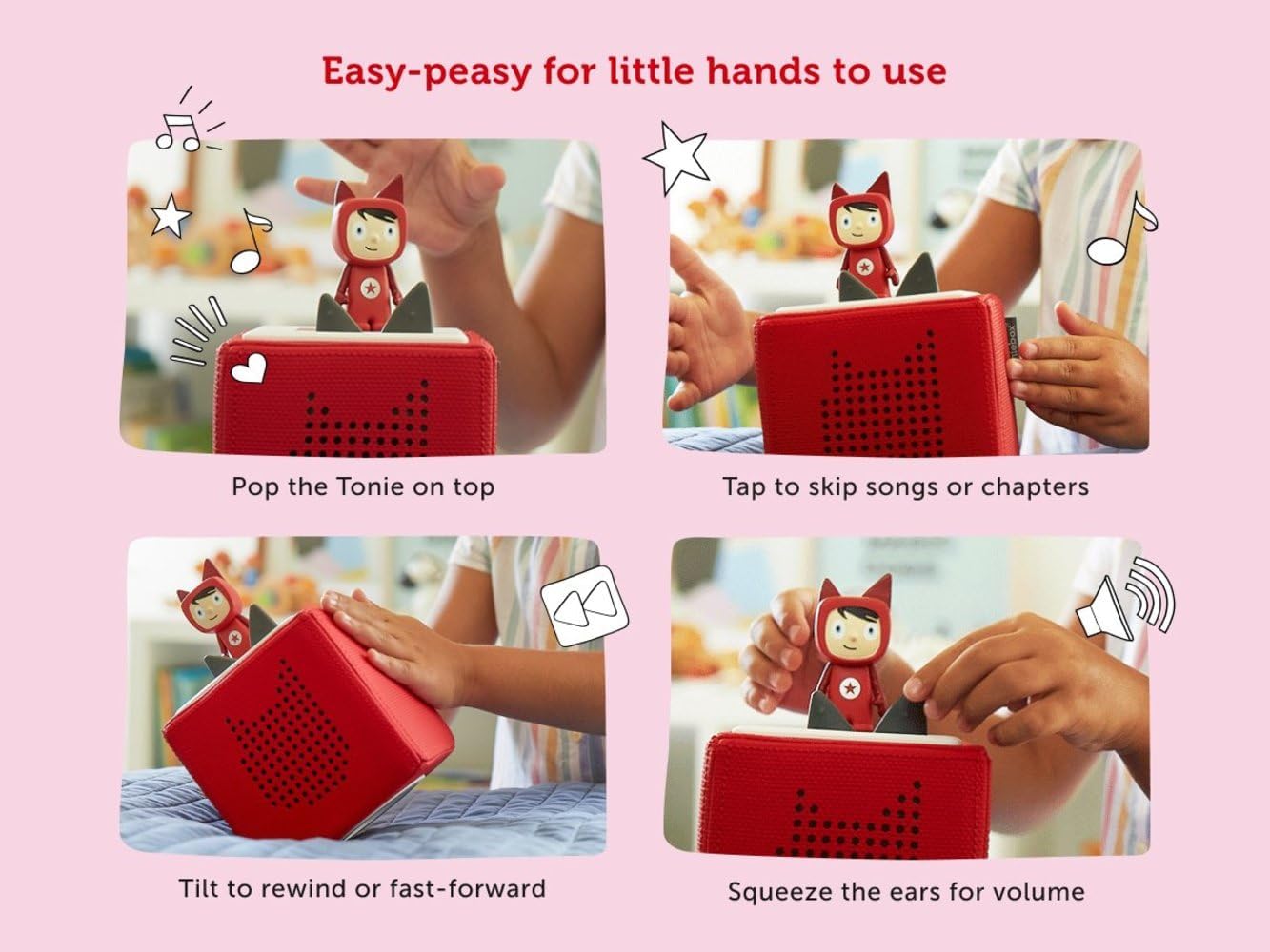 tonies Frozen Olaf Personagem de Áudio - Olaf Toy, Audiolivros Disney para Crianças