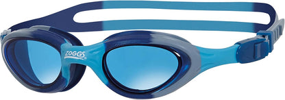 Zoggs Super Seal Gafas de natación para niños, gafas de natación con protección UV, ajuste rápido y correa cómoda dividida, lentes transparentes para gafas de natación sin niebla, gafas Zoggs para niños de 6 a 14 años